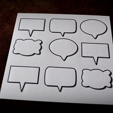 zestaw naklejek bubbles