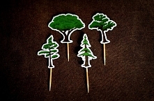 Piki do muffinek - las