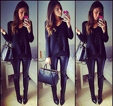 Czerń na jesień od ania1234272 z 6 września - najlepsze stylizacje i ciuszki