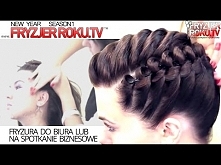 Upięcie biznesowe. Formal hairstyle FryzjerRoku.tv