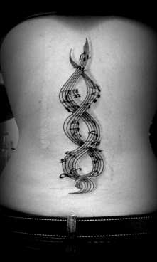 Pięciolinia z melodią :)