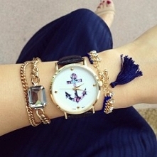 Zegarek kotwica - 19,99zł - klik w zdjęcie