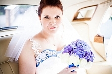 Paulina i jej dwukolorowa suknia ślubna