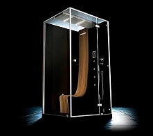 Łaźnia parowa, prysznic i sauna w jednym. Wielofunkcyjna kabina prysznicowa SASHA Jacuzzi od Herbeć.