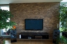 Panel drewniany - Natural Wood Panels - ORZECH AMERYKAŃSKI cegiełka drobna