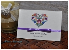 Zaproszenia ludowe folk