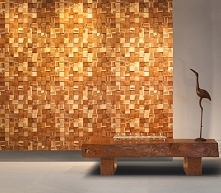 Panel drewniany - Natural Wood Panels - Sosna skandynawska Kostka Łupana 3D