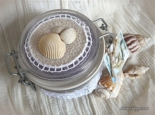 Ozdobne słoiczki na sól kąpielową