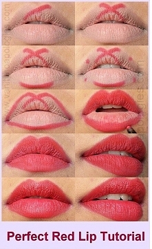 Jak malować usta :D