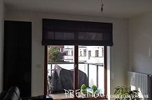 Roleta rzymska materiał VIVID kolor szary. Więcej na roletyprestige.pl :)