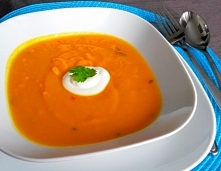 Rozgrzewająca zupa dyniowa