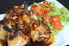 Pieczone orientalne udka po chińsku. Przepis po kliknięciu w zdjęcie