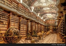 biblioteka Klementinum w Pr...