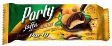Delicje morelowe, biszkopty z galaretką morelową w czekoladzie, Party Jaffa Apricot, Delicpol