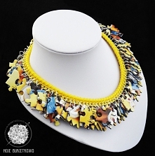 Minionkowy naszyjnik z puzz...