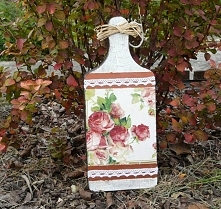 Postarzana deseczka - ozdoba kuchni