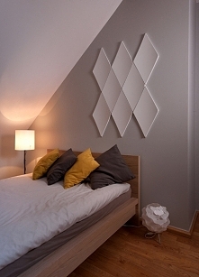 Panel ścienny 3D - Kalithea - Diamonds