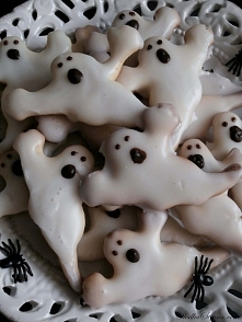 Ciasteczka z Lukrem - Duchy na Halloween