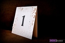 Numery stołów weselnych - ręcznie robione