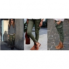 Bojówki khaki , bawełniane - wszystkie rozmiary ZAPRASZAMY