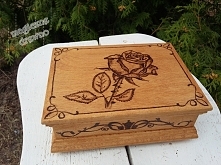 Szkatułka ozdabiana ręcznie...