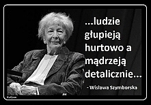 Wisława Szymborska.