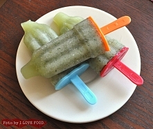 Sorbet melonowo- miętowy. Link do przepisu w komentarzu.