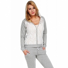 Bluza damska z kapturem Szyk