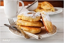 Racuchy z jabłkami i bananami