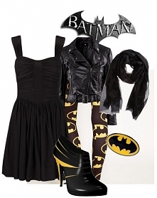 The Batman Look - Geek Girl Fashion. @Kristen Vermillion