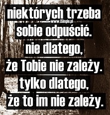 Niestety trzeba...