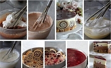 Zrolowane ciasto
6 jajek
6 łyżek mąki 
6 łyżek  cukru do wypieków
½ łyżeczki proszku  
 3/4 słoiczka dow dżemu 
Mąkę przesiać  wymieszać z proszkiem 
Białka oddzielić od żółtek ...