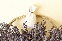 podziękowanie dla gości weselnych - bawełniany woreczek z lawendą 6zł/szt