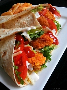 Domowy McWrap - Klasyczny Chrupiący Kurczak - jak z McDonald's przepis po kliknięciu