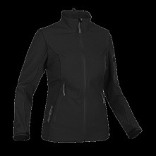 Klasyczna sportowa kurtka damska z kapturem, czarna