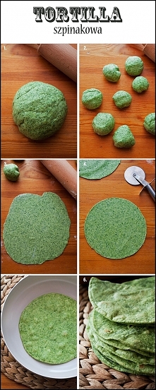 Tortilla szpinakowa krok po kroku + przepis na meksykańskie nadzienie