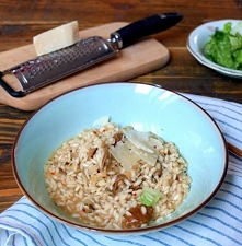 RISOTTO Z SUSZONYMI GRZYBAMI I CHILLI