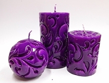 Lawendowe Świece
