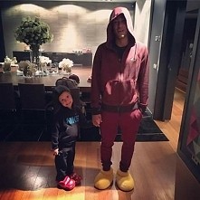 Davi with Daddy *-* <3