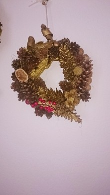 szyszki hand made :)