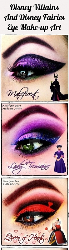 makijaż rodem z Disney'...