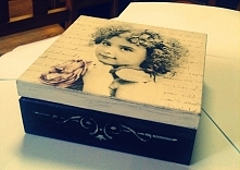 decoupage w retro wydaniu