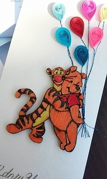 Kartka urodzinowa dla dziecka, wysuwana z pudełeczka