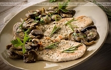 Filety rybne z grzybami