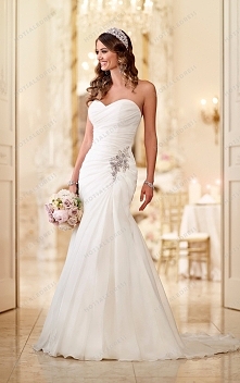 Stella York Organza Wedding Dress Style 6015
