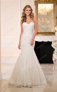 Stella York Fitted Lace Wedding Dress Style 6034