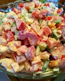 Sałatka paprykowa idealna do grillowanego mięsa