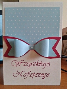 Kartka urodzinowa
(ręcznie robiona)