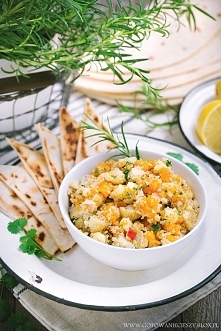 Jesienna sałatka z pieczoną...