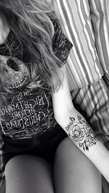 Kilkudniowe tatuaże zmywaln...